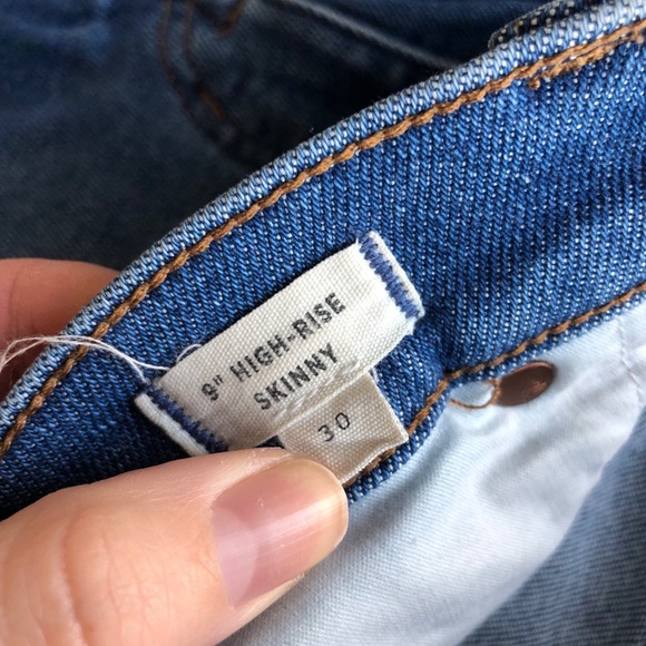 Madewell Size 30 High Rose Skinny Jeans - Picture 3 of 4